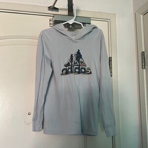 Adidas graphic long sleeve tshirt with Tree Design